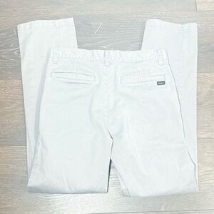 RVCA Light Gray Chinos Size 30